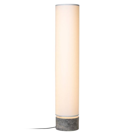 GUBI Unbound -LED-lattiavalo 120 cm valkoinen