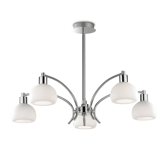 Riippuvalo Tokyo E14 Ø 75 cm, 5-lamppuinen