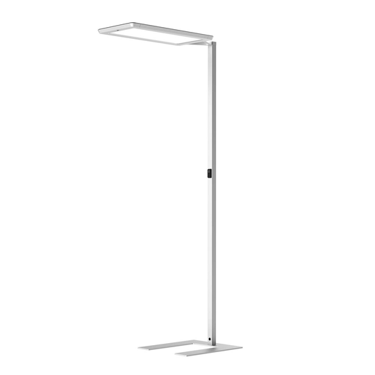 LED-lattiavalaisin Yara.single 4000K PIR, hopea