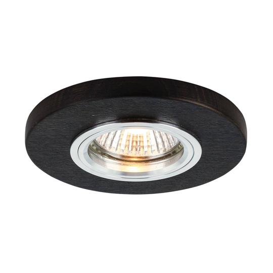 LED-kohdevalaisin Sirion, Ø 10cm, pähkinä