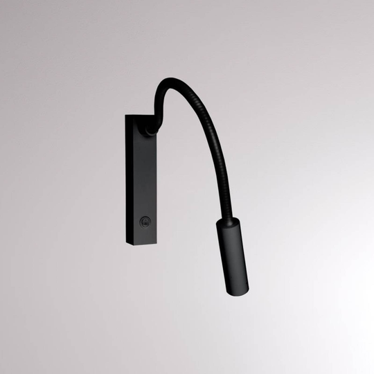 Arok-LED-seinävalaisin 2 700 K, mattamusta
