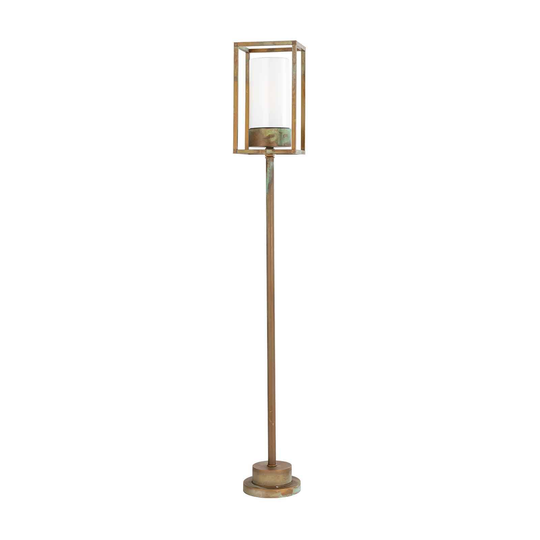 Pylväsvalaisin Cubic³ 3371 antiikkimessinki/opaali