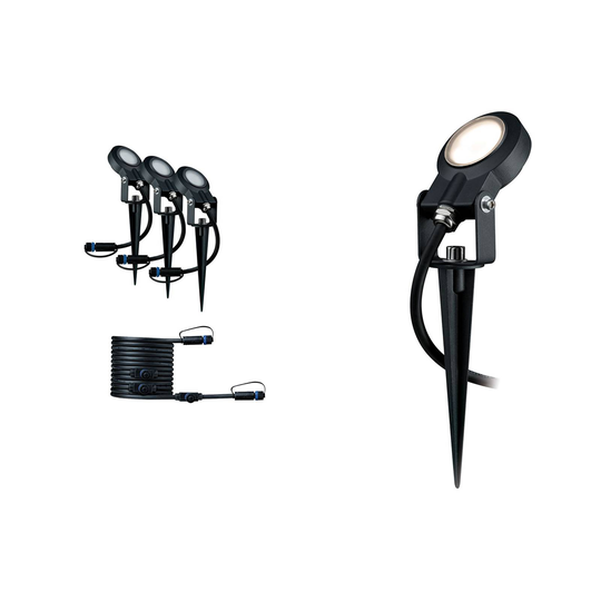 Paulmann Plug & Shine Sting 3 000 K 3 kpl lisä