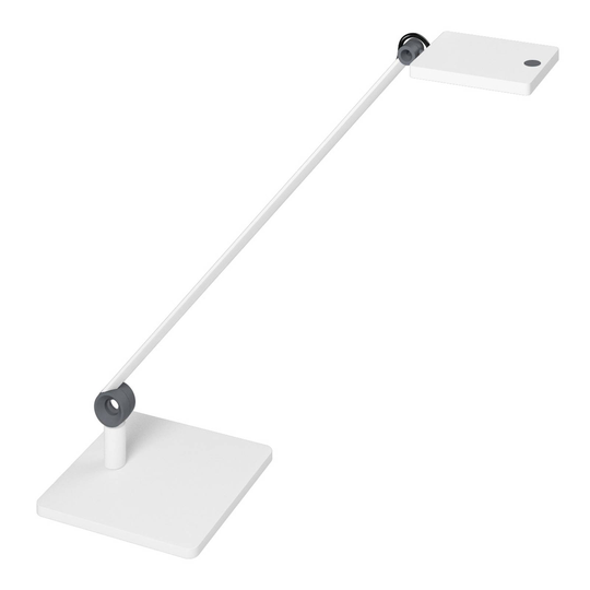 LED-pöytävalo PARA.MI MFTL108R kulmikas vaalea 930