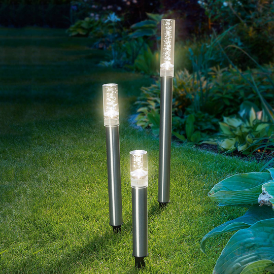 Trio Sticks - LED-valotikut aurinkokennolla 3 kpl