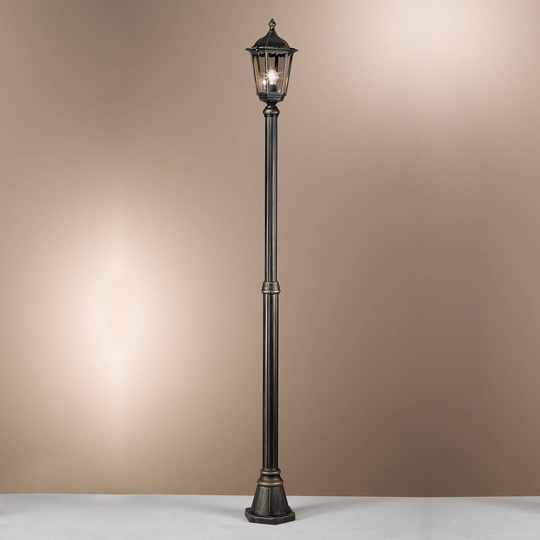 Yksilamppuinen lyhtypylväs Fabio, 249 cm