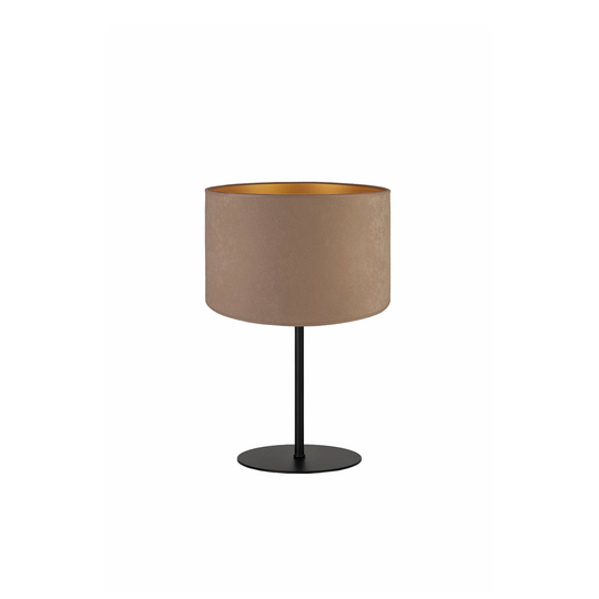 Pöytälamppu Golden Roller korkeus 30cm beige/kulta