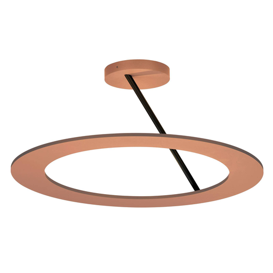Bopp Stella kattolamppu 1 rengas Ø 45cm rosé