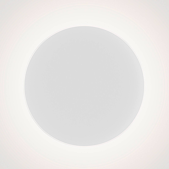 LED-design-seinävalaisin Lid opaalilasilla