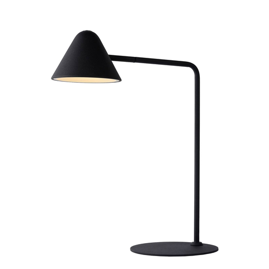 LED-työpöytälamppu Devon, musta