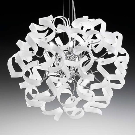 Kaunis riippuvalaisin WHITE Ø 50 cm