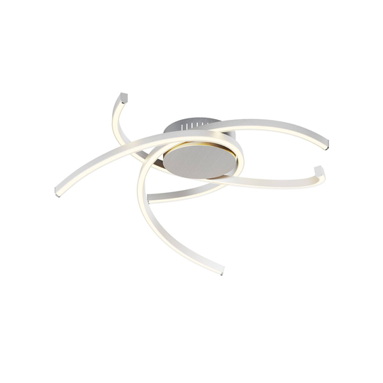 Lindby Katris LED-kattovalaisin, 58 cm, alumiini