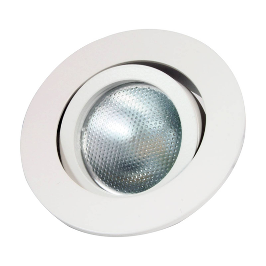 LED-uppovalo Decoclic GU10/GU5.3, pyöreä valkoinen