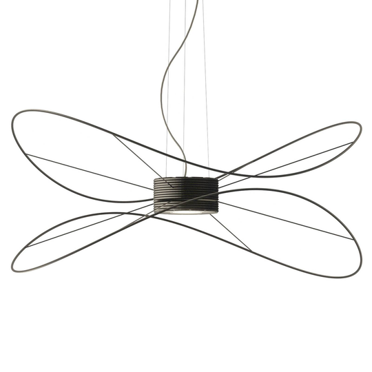 Axolight Hoops 2 LED-riippuvalaisin, musta