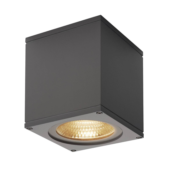 SLV Big Theo -LED-ulkokattolamppu, antrasiitti