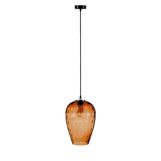 Linkeus Ii-riippuvalo lasivarjostin meripihka 26cm