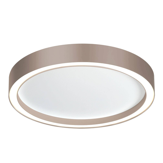 Bopp Aura LED-kattolamppu Ø 40 cm taupe