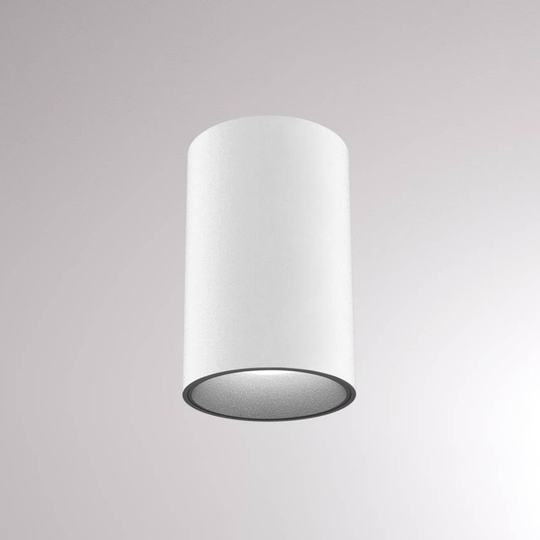 Atus Round -LED-kattovalaisin, valkoinen