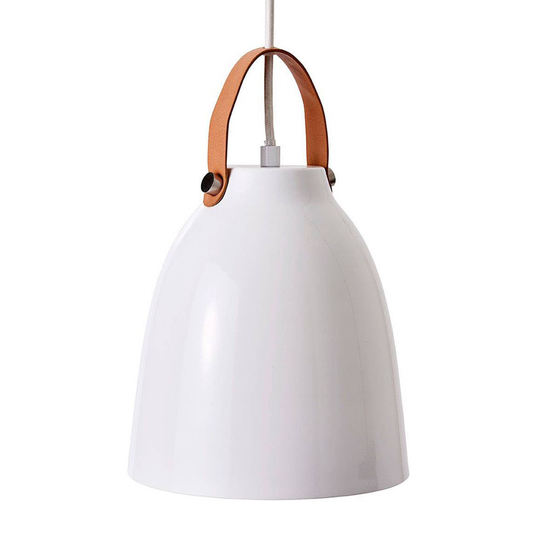 Dyberg Larsen Copenhagen -lamppu valkoinen Ø19,5cm