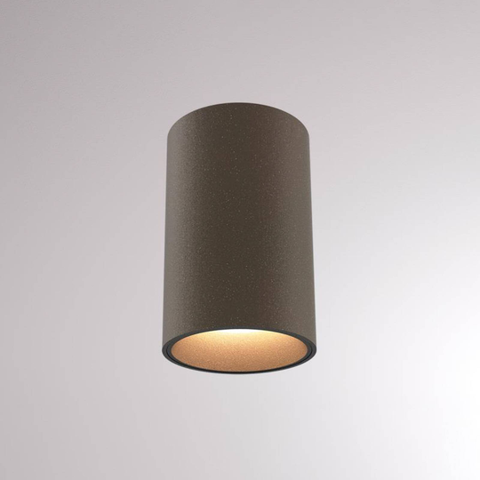 Atus Round -LED-kattovalaisin, terra