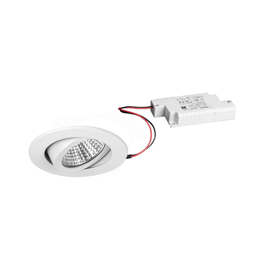 BRUMBERG-uppokohdevalo IP65 pyöreä himmennys valk.