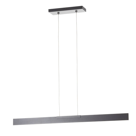 Bopp Nano -LED-riippuvalaisin, musta 100 cm