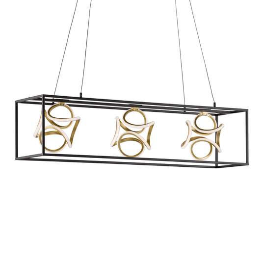 LED-riippuvalaisin Gesa, 3-lamppuinen