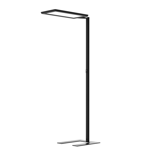 LED-lattiavalaisin Yara.single VTL, PIR, musta