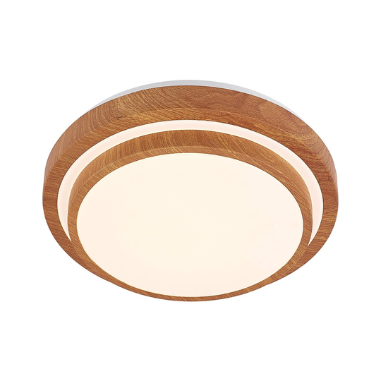 Lindby Vaako -LED-kattovalaisin, pyöreä, 34 cm