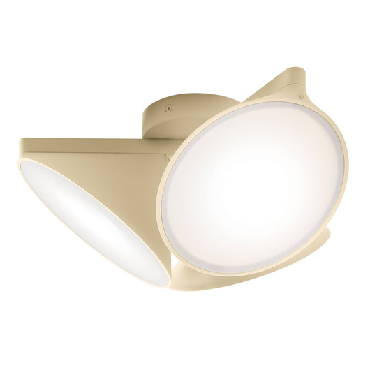 Axolight Orchid LED-kattovalaisin, hiekka