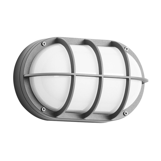 BEGA 22835 -LED-ulkolamppu E27 30x18 cm, hopea