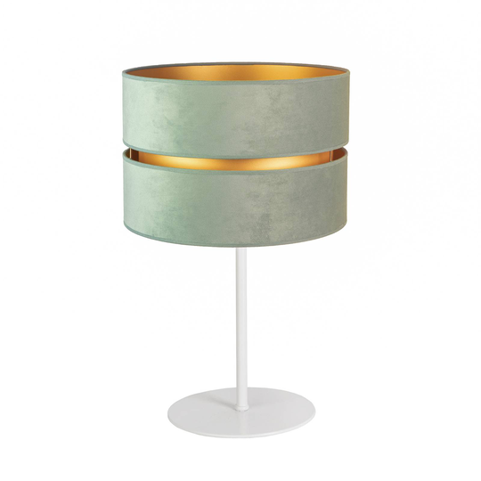 Pöytälamppu Golden Duo korkeus 30 cm, minttu/kulta