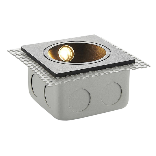 LED-seinäuppovalaisin Pordis, IP65, kulmikas