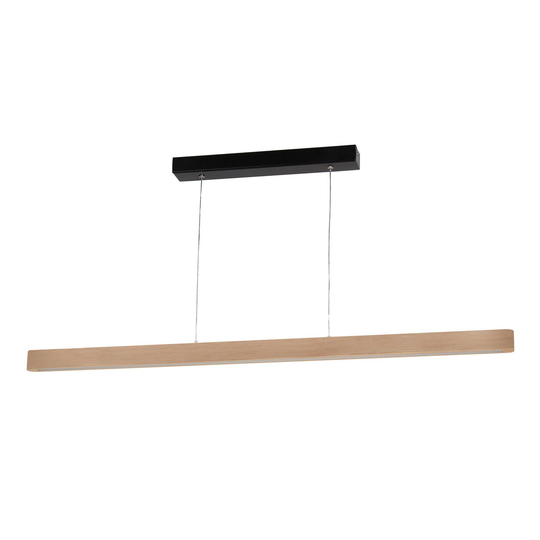 Envolight Lineo-LED-riippuvalo öljytty tammi 135cm