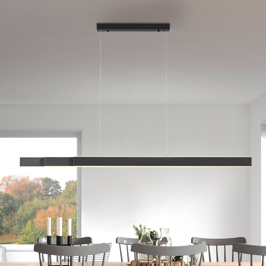 Paul Neuhaus Pure-Lume-LED-riippuvalo, antrasiitti