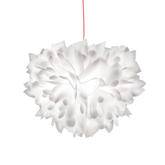Slamp Veli Foliage-riippuvalo valko-punainen 45 cm