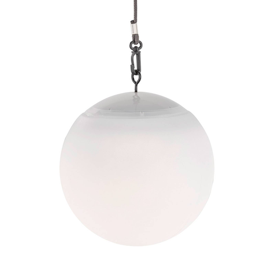 LED-aurinkoriippuvalo Twin, kaukosäädin, valkoinen