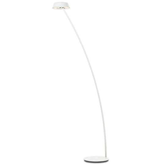 OLIGO Glance LED-lattiavalo, kaareva, valkoinen