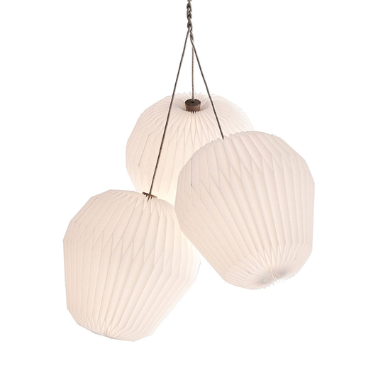 LE KLINT The Bouquet -riippuvalo, 3-lamp. Ø80cm