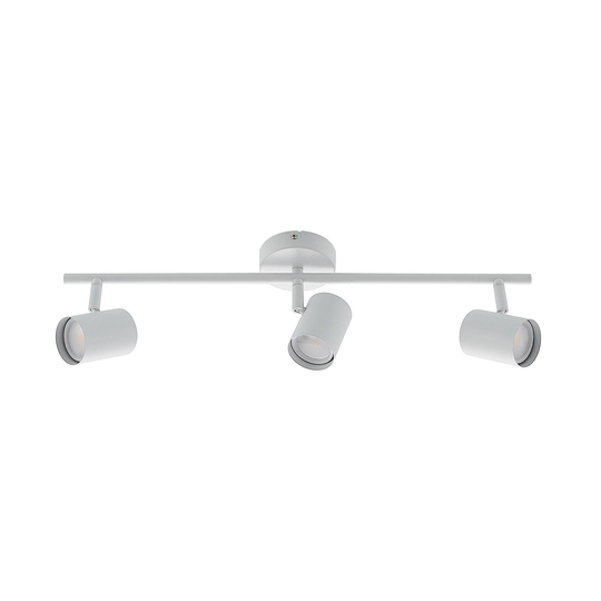 ELC Tomoki -LED-kohdevalo, valkoinen, 3-lamp.