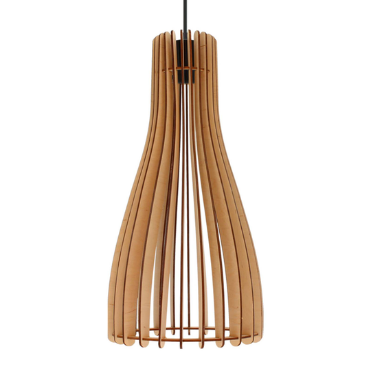 Envolight Furn -riippuvalo koivuvaneria, 1 lamppu