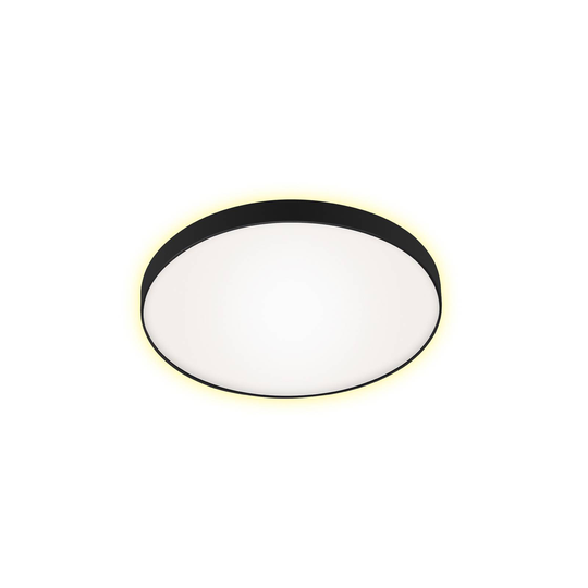 LED-kattovalaisin Flet taustavalolla, Ø 28,5 cm