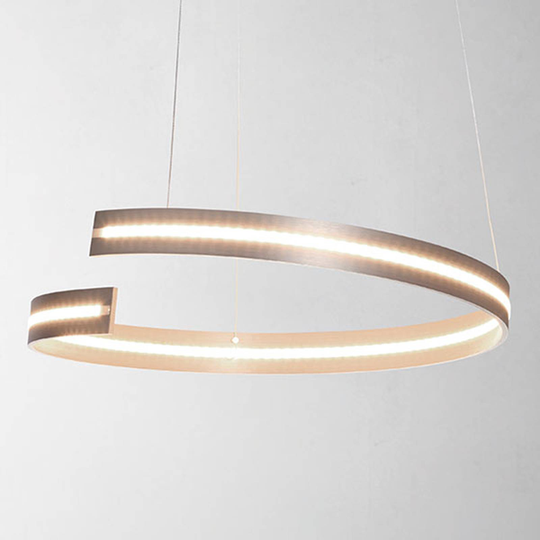 Bopp Break - LED-riippuvalaisin, 40 cm, alumiini