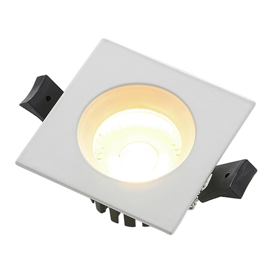 Arcchio Urdin LED-kohdevalo kulmikas IP65, 6,4W