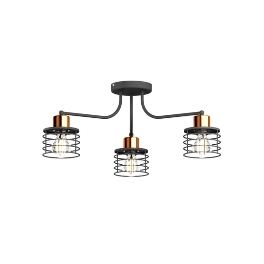 Kattovalaisin Edison, 3-lamppuinen