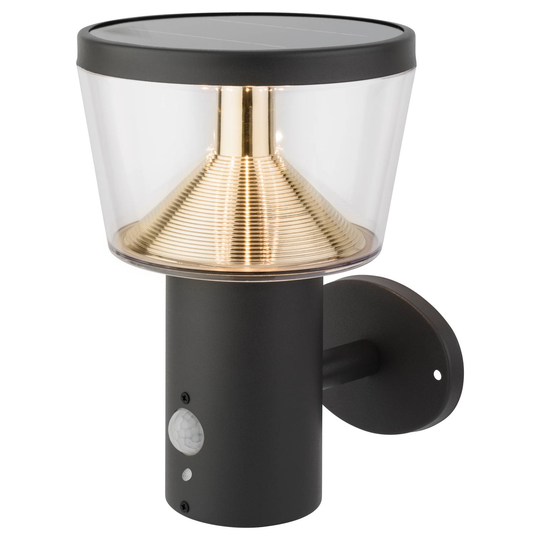 LED-aurinkoseinälamppu 895203, ruostumaton teräs