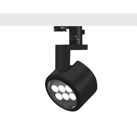 ERCO Parscan 230V-kohdevalo 12W Wallwash 940 black
